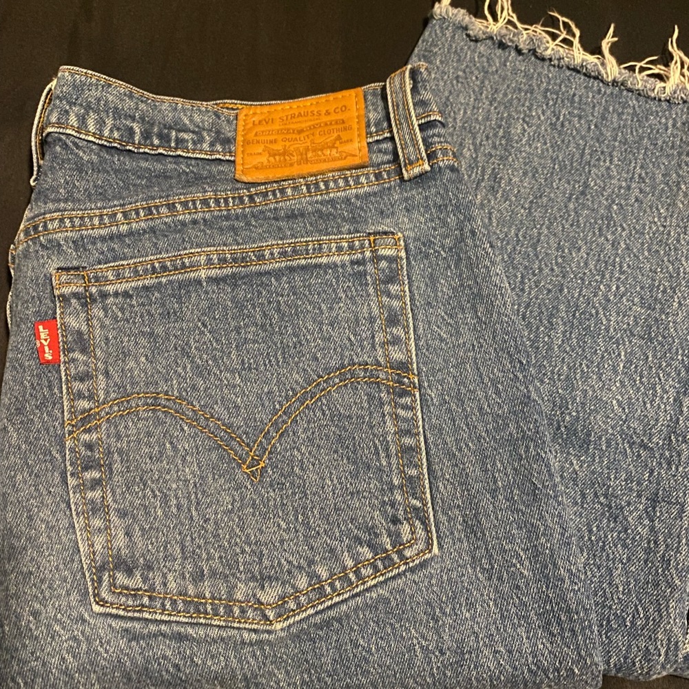 levi’s wedgie straight jeans